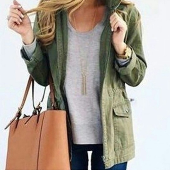 Madewell Jackets & Blazers - MADEWELL FLEET JACKET DESERT OLIVE GREEN MEDIUM